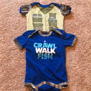 24 month mossy oak onesies